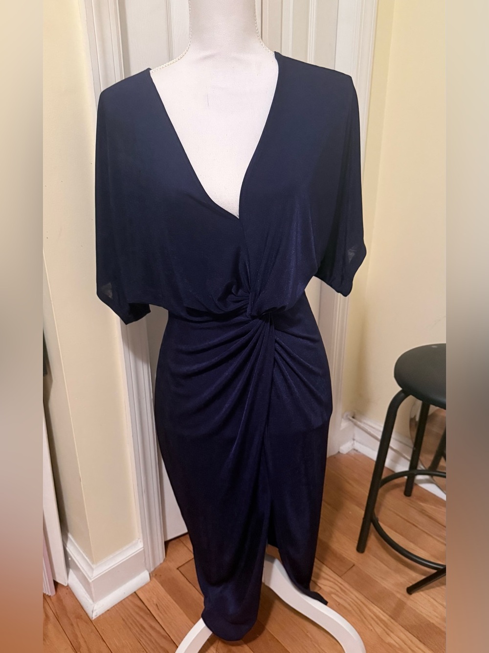 Fashion nova Navy Twist-Front Women’s Dress